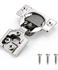 Smooth As Butter Soft Close Cabinet Hinges For Face Frame Doors Half Inch Overlay Concealed Hardware with screws