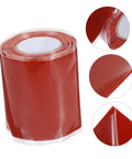 Heavy Duty Water Leak Repair Tape Roll For Duct Tape Hose Sealant And Electrical Wire Wrapping Red Stop Leak Rubber Adhesive Tape For Quick Fixes