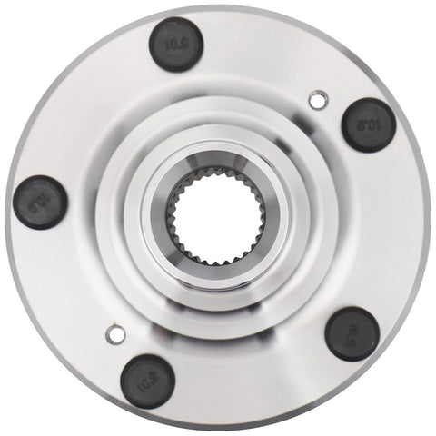 Beefed Up Front Wheel Hub Assembly For Honda CR V 2002 To 2006 Element 2003 To 2011 Pilot 2003 To 2008 And Acura CL RSX TL Models Driver And Passenger Side Wheel Hub Replacement 44600S87A00 BR930580K 930450 front view