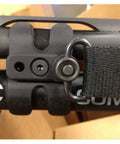 QD Mount For BBL Clamp Black Tactical Accessory on Picatinny Rail, Durable Aluminum, Low Profile, Ideal For Rifles and Handguns