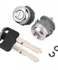 Door Lock Cylinder With Key Set Replacement Kit For Ford F150 1997 2011 F250 1997 1999 And F350 Super Duty 1998 2016 Replaces 7C3Z1521990A