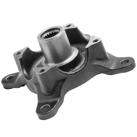 Front Wheel Hub Assembly Replacement For Ranger UTV Front Fitment 400 425 500 570 650 700 800 4x4 2x4 6x6 Crew Models 2010 2011 2012 2013 2014 Heavy Duty Steel Hub Bearing Durable Steel Construction, black steel hub