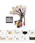 Toyota Plug And Play 16Pin Car Stereo Wiring Harness Kit With CANBUS Box For RAV4 Camry 4Runner Highlander Tundra JBL Amplifier