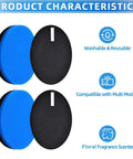 Scented Replacement Filter For Febreze 1214 Cleanview And PowerGlide Pet Vacuum, blue and black washable air filters.