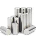 Go To Stainless Steel Dowel Pins, Solid Cylindrical With Smooth Finish And Chamfered Ends, Pack Of 5