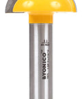 CNC Cabinet Door Raised Panel Router Bit 1-1/2 Inch Diameter, 1/2 Inch Shank, 30 Degree Bevel, for woodworking close-up view