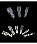 Ultimate 180 Pcs Insulated Male Female Wire Connector Kit With Crimp Terminals And Spade Connectors Featuring Easy Install Assorted Sizes For All Your Auto Electrical DIY Projects And Repairs. clear insulated spade and ring wire terminals