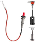 Piezo Igniter With Cable For Outdoor Propane Heaters Replacement Part CSA Certified Sparker Cable 36cm, shown with heater examples