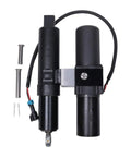 Heavy Duty Hydraulic Angle Actuator for Polaris Ranger 1000 Crew XP 2018 2021 with mounting kit and wiring harness.
