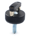 No Fuss Premium Quick Release Thumb Screw for Ford Bronco Hard Top Swap Setup, black with textured grip and mounting thread.