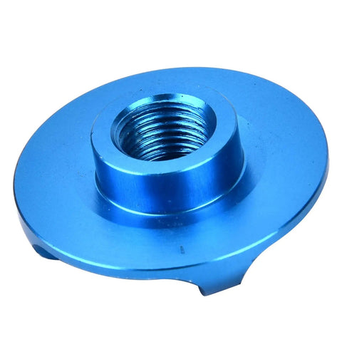 Aluminum Alloy Front Fork Valve Cover For Bike Suspension Airtight Blue Valve Cap Durable Accessory Fits Multiple Forks Enhances Stability