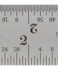 Close-up of 4 Inch Replacement Blade For Junior Combination Squares And Bevel Protractors With 4R Graduation showcasing clear markings