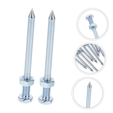 Heavy Duty Metal Aerator Shoes With Spikes For Deep Soil Penetration Pro Grade 12 Pack Lawn Spiker Shoes For Lawn Care DIY parts view