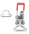 Heavy Duty Stainless Steel Toggle Latch With Plastic Handle And 600kg Holding Power For Secure Home Decor, Equipment Install, And Solid Hardware Fitting Needs, showing close-up design.