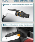 J1772 To NACS EV Charger Adapter For Tesla And NACS Vehicles Works With 2026 Hyundai Kia Rivian