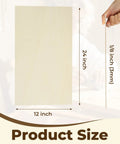 Basswood Sheets 12 By 24 By One Eighth Inch For Laser Cutting And Engraving For DIYers And Hobbyists 3mm Wood Blanks