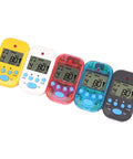 Clip On Pocket Metronome With LCD Display Portable Digital Beat Generator For Guitar Piano Violin And More in five colors