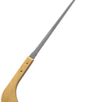 Japanese Style Keyhole Saw With Long Blade Crushing Through Wood Plywood Drywall And Gypsum Boards with wood handle.