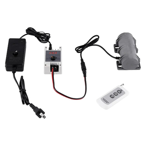 12V DC Vibration Motor 3800rpm Mini Rotary Vibration Motor with remote control and cables for massage equipment