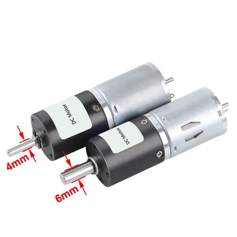 Power Up Your Projects With This Sleek Dc Low Speed Micro Planetary Gear Motor featuring two sizes for different applications.