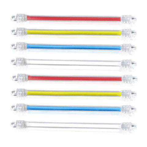 Eight Pack Tennis Racket Dampeners To Slash Vibration Silicone Shock Absorbers For Tennis Racquets Easy Install Dampening Cushions