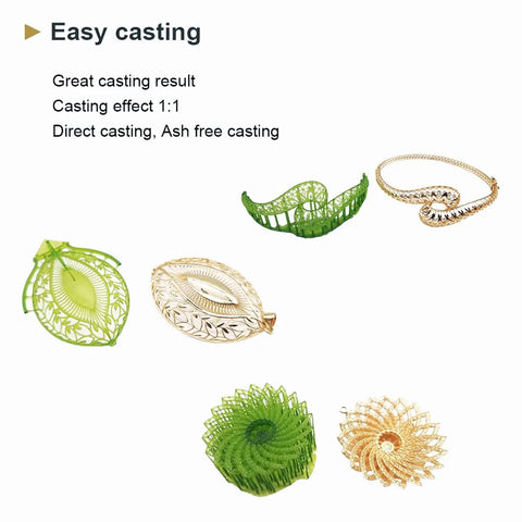 Premium Jewelry Castable Resin For Lost Wax Casting Boasts Smooth As Butter Surface Finish With Hella Easy Burnout And Zero Sweat Pouring Great For Beginners Making Thick Detailed Mold Patterns In This Five Hundred Gram Tub