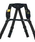 Rugged Tool Apron with Padded Shoulders, DriLex Comfort Fabric, secure hook and loop attachments, pro grade for builders and mechanics
