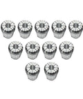 11 pc ER32 spring collet set for Slick 4 Axis Cnc Rotary Table With Beefy Stepper Motor And Hollow Shaft Kit.