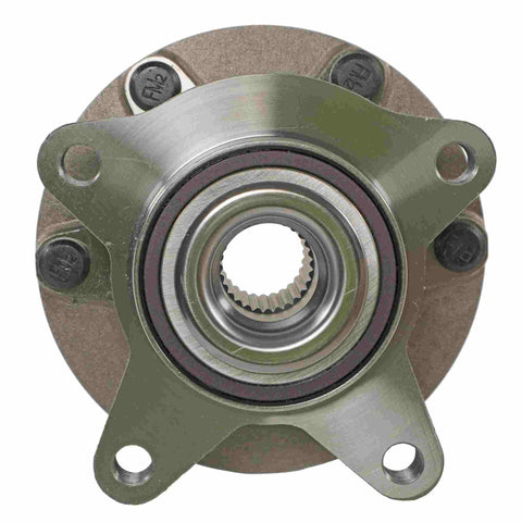 Front Wheel Bearing And Hub Assembly For 2019 To 2023 Ford Ranger Rear Wheel Drive, detailed view of bearing and hub.