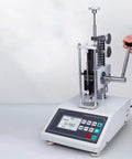 Beast Of A Digital Spring Tester And Tension Gauge For Spring Load, Pull And Compression With LCD Display, Real-Time, Peak, And Auto-Peak Modes, 500N Capacity, Reads In N, Kg, And Lb, Easy-Read Mechanical Testing Tool on lab bench