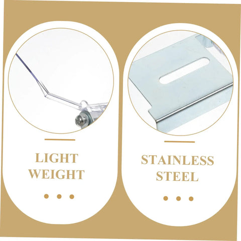 Close-up of Bench Guard Replacement Shield For Grinding Machine with stainless steel guard plate, lightweight ABS material.