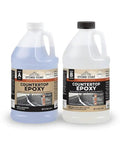 One Gallon Epoxy Resin Kit For Countertops And Bar Tops Delivers A Hella Glossy Shine, two jugs of epoxy resin and hardener.