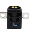 Heavy Duty Power Disconnect Pyro Fuse Replacement For Tesla Model S And Model X Battery Cut Off Switch front view with black and yellow components.