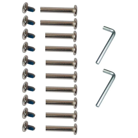6mm Shaft Hex Socket Screws For Inline Skates Replacement Wheel Axles Kit With 30mm And 36mm Lengths Includes Hex Wrenches