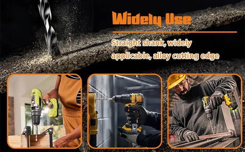 LDEXIN 10mm carbide-tipped masonry drill bit (SDS-Plus), 150mm length for rotary hammer