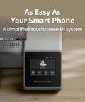 Blazing Fast A1 Mini 3D Printer With AMS Lite touchscreen interface showcasing simplified UI system.