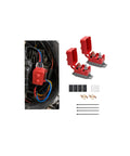 Heavy Duty Automatic Reset Circuit Breaker 10A Waterproof Stud Bolt For Trucks And Trailers with wiring harness and accessories.