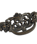 4 Pack Vintage Style Bail Drawer Pulls in Dark Antique Bronze for Cabinets and Dressers, Durable Zinc Alloy, 3 Inch Center to Center