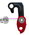Rear Derailleur Screws For Bikes Replacement Bolt 10mm Size 13.8mm Length Ride Ready Aluminum Alloy Tail Hook Screw For Hangers