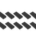 Heavy Duty Door Stopper For Hardwood Floors And Tiles, Anti Collision Rubber Floor Stopper With Non Slip Grip in black color