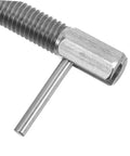 Close-up of Heavy Duty Retractable Spring Plunger Pin With Comfortable Handle, Stainless Steel material showcasing detail.