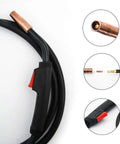 Lincoln 100Amp MIG Welding Gun Stinger 10Ft Replacement For Magnum 100L K530-6 Ready To Feed details and components
