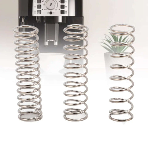 Three Stainless Steel Pressure Springs For Classic Espresso Machines 9 Bar 8 Bar Six Point Five Bar Replacement Kit