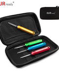Deutsch Pin Removal Tool For DT DTM DTP DTHD And HD Series Connectors with colorful handles in a case