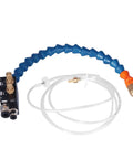 Beefy Mist Coolant Sprayer For Machine Tools With Adjustable Airflow, featuring flexible hose and adjustable nozzle for precision spraying.