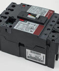 Tough As Nails Three Pole Circuit Breaker Rated 100 Amps At 600 Volt AC Featuring Electronic Solid State Trip Technology side view