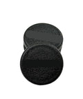 Upgrade Your Ride With Durable JXMXDZSW Frame Hole Covers Plugs For Honda 500 Trail. These Black Trim End Cap Kits Offer Sleek Style And Easy Installation Without Ugly Logo Mess. black plastic frame plugs, round close-up