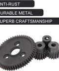 Traxxas Compatible RC Metal Spur Gear Set 54T 32P With 15T 17T 19T Pinions 5.0mm Bore And 3.175mm Coupler Replacement Gear Kit