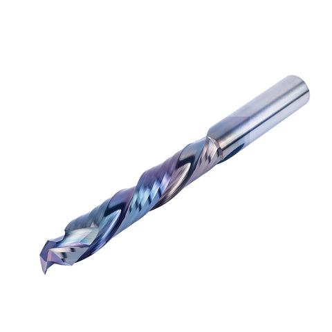 Compression Spiral Router Bit With One-Half Inch Shank Up Down Carbide CNC Bit For Wood Carving, Three-Inch Cutting Length