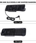 Universal Keyboard Sustain Pedal For Digital Pianos, top view showing both new and old types with slip-proof rubber base features.
